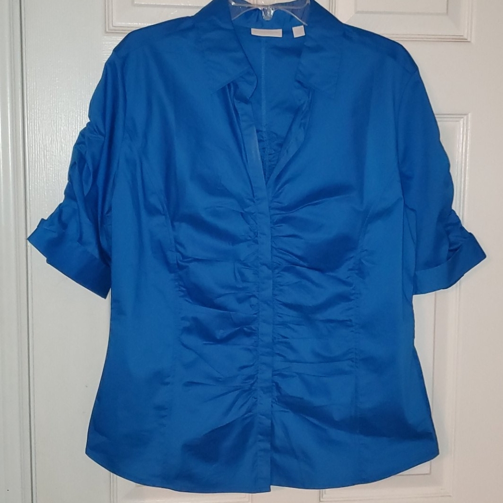NY&Co 3/4 sleeve button down top